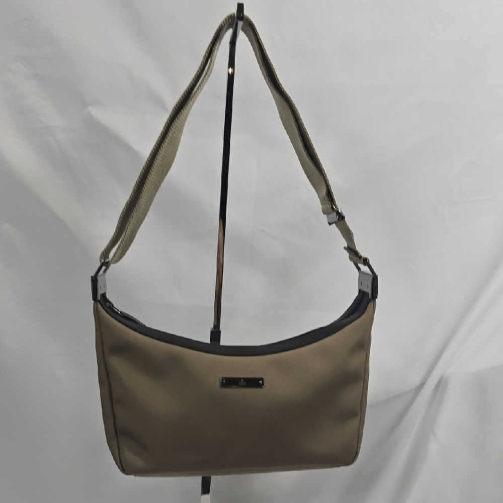 Gucci Tan and Black Designer Bag